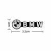 3D Car Audio Aluminum Emblem Badge Sticker Decal Accessories For BMW M 3 4 5 6 7 Series F30 G20 G22 G23 G26 F10 G30 GT G32 X1 X
