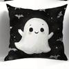 Spooky Cute Ghost Pattern Halloween Pillowcases for Haunted Decor! Sofa Cushion Cover Holiday Party Decoration Gift