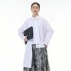 1116 Spring New Irregular Design Korean Version Top Large Size Women's Loose Long Sleeve Shirt Tide 69111-1