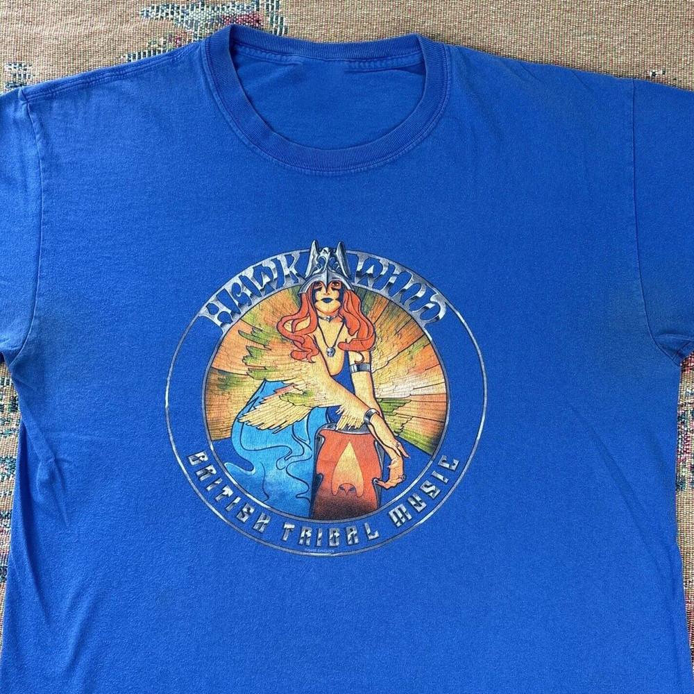 Hawkwind Band British Tribal Music Royal Cotton Gift For Fan Tee Shirt UB179