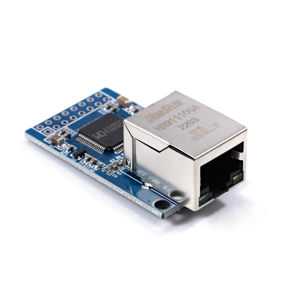 CH9121 Модуль последовательного порта UART к сети Ethernet TCP/IP 51/STM32 3.3V 5V TTL Передача Плата микроконтроллера