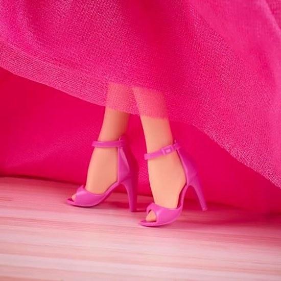 Barbie Birthday Wishes Signature Dress-Up DollHouse Doll from 6 years old Pink JBJ07