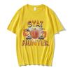 Gyat Hunter Funny Meme T-Shirt Women Fashion Vintage Short Sleeve T-shirts 100% Cotton Casual Loose Oversized T Shirt Streetwear