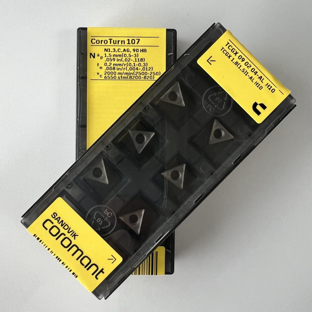 SANDVIK / TCGX090204-AL H10 / Original Swedish hard alloy blade 10 Pcs