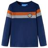 Kids' Long-sleeved T-shirt Navy Blue 92/104/116/128/140