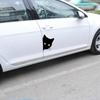 Cat Face Peering Car Sticker Decals Pet Cat Motorcycle Decorative Stickers Car Window Decal 1 Pc