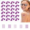 Солнечные патчи, УФ-наклейки для солнца, Солнечные патчи для обнаружения УФ-излучения, Солнечные патчи, Ясное солнце для лица