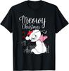 Disney Футболка с кошками из мультфильма «Коты-аристократы» Мяу Рождество Мари Праздничный Кот