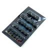 30pcs Motorcycle Screw Decoration Cover Plating Cap for Car Motor Scooters Electric Colored Nut Cover Motorcycle Accessories
