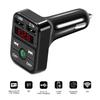FM Transmitter Bluetooth Car 3.1A Dual USB Port+Type-C Charge Handsfree Call Wireless Aux Audio Radio Modulator MP3 Player