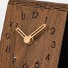 Analog Display Table Clock None Ticking Decorative Clock Modern Analog Clock  Home Office Decor