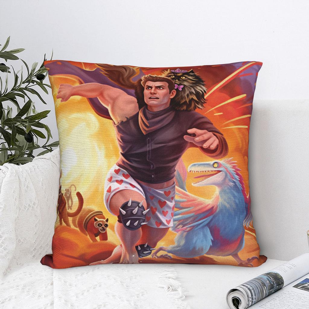 Dungeon Crawler Carl Pillowcases Fashion Pillow Case For Couch Sofa Bedroom Comfy Pillow Cover
