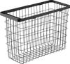 Корзина для белья Yamazaki Wire Basket Slim L Черная Tower Корзина для белья Корзина для грязного белья 10004 Ш23×Г53×В36,7 см