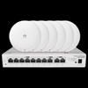 Huawei Система WiFi 6 для всего дома с 6 потолочными точками доступа и шлюзом на 10 портов (Китайская версия)