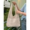 Tote Bag Knit Bag Mesh Hollowed Out Women's Shoulder Bag Woven Bag Handbag