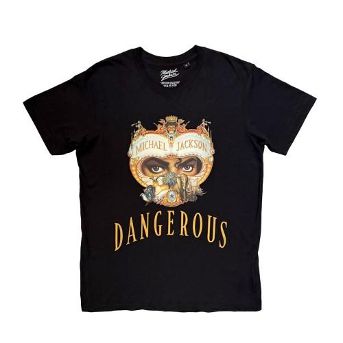 Michael Jackson Unisex Adult Dangerous World Tour Back Print T-Shirt