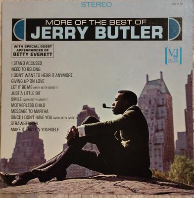 Виниловая пластинка JERRY BUTLER More Of The Best Of Jerry Butler VJS1119 Vee Jay Records 1965 США Соул/Фанк Б/у