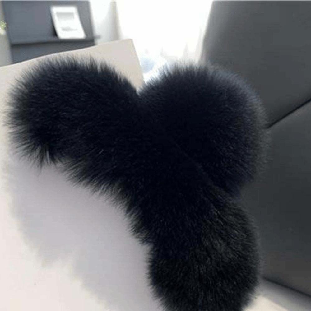 Ball All-match Korean Style Hair Clip Leopard Grasp Clip Female Hair Accessories Plush Hair Claw
