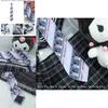 Trendy Arrowhead Type Tie With Kuromi And Sanrio Stripes