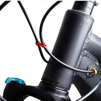 10 шт., зажим для троса велосипеда в стиле S, универсальный зажим для троса переключения передач для горного велосипеда, дорожный, горный, с пряжкой, корпус, направляющая для шланга, аксессуары для велосипеда