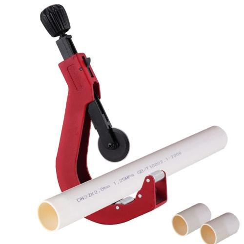 BAOSHISHAN Pipe Cutter, Single-Pipe Pipe Cutter, Cutting Capacity 50-120mm, Includes 1 Replacement Blade, for Aluminum, Copper, Thin-Walled Stainless