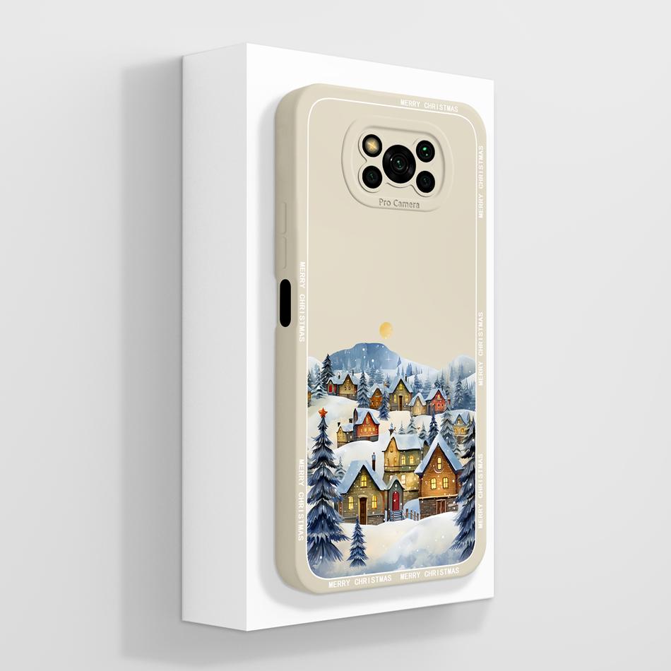 Чехол для Poco X3 Pro/X3 GT/X3 NFC Конфетный окрашенный чехол для Poco X 3 PocoX3 Мягкий жидкий силикон Полное покрытие Задние крышки для телефона