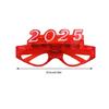2025 Light up Glasses 2025 New Year Party Eyeglasses Decoration Photography Props for New Years Party Christmas Wedding