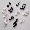 6 PCS Creative Music Note Fridge Magnets Funky Music-Themed Refrigerator Decor 5.5x2.7cm