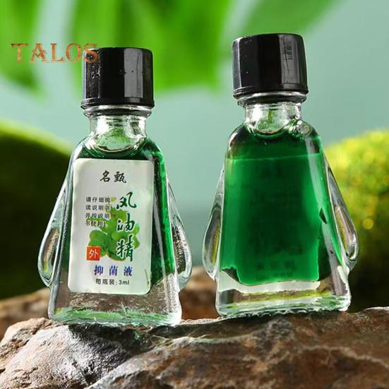 4 шт./набор 3 мл/3 г охлаждающее масло эфирный бальзам головные боли мигрени мышечные боли укусы зуд усталость снятие успокоение натуральный лето путешествия портативный