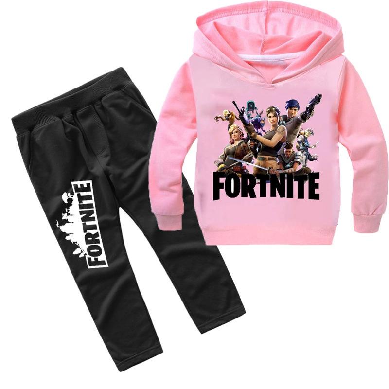 Hooded Fortnite Child Clothing Sweatshirt Hoodie Unisex Kids Wear Clothing Game