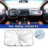 Автомобильный зонт-тент для лобового стекла, УФ-защита для Geely Monjaro Xingyue L Preface Boyue Emgrand Haoyue Panda Binrui Binyue