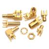 SMB PCB Mount Connector SMB Male/Female RF Coaxial Adaptor Right Angle SMB Jack 4Pin 50Ohm PCB Panel Connector