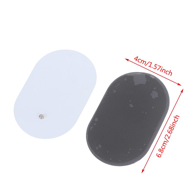 10 шт. сменные подушечки для силиконовых гелевых электродов для массажеров, электродные накладки