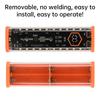 Корпус для 8*21700 аккумуляторов 22.5W Быстрая зарядка DIY Ящик для хранения аккумуляторов Корпус Power Bank без пайки PD+ Flash Charge+ Быстрая зарядка