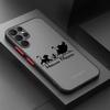 Милый чехол по мотивам мультфильма «Король Лев» для Samsung S25 S24 S23 S22 S21 S20 S10 FE Ultra Plus Lite, матовый полупрозрачный чехол для телефона.