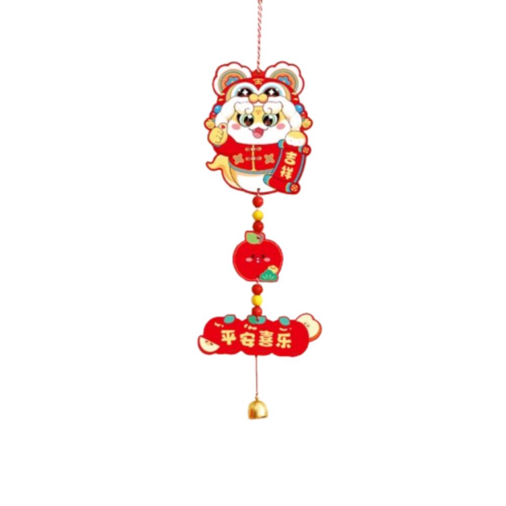 Blessing 2025 New Year Lucky Pendant Festival Fu Character Hanging Ornament  Home New Year Decor