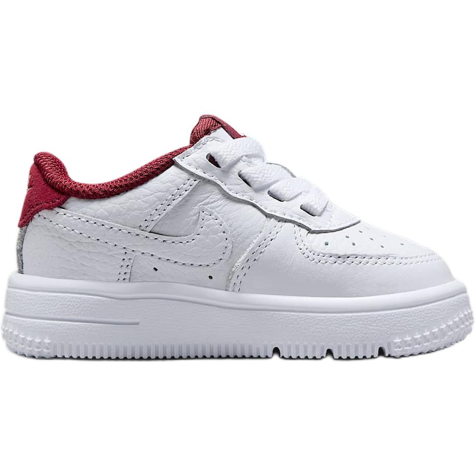 Nike Force 1 Low LV8 EasyOn TD Белые Командные Красные Детские Кроссовки HF5511-100