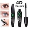 4D Silk Fiber Mascara Eyelashes Lengthening Mascara Waterproof Long Lasting Lash Black Eyelashes Extension Make Up