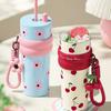 Stainless Steel Insulation Cup Star Flower Print Coffee Mug Drinkware Vacuum Thermos Cup Women Men