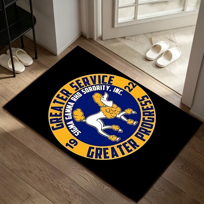 Sigma Gamma Rho A rug suitable for office chair areas living rooms and computer desks perfect for home offices and an ideal holiday gift