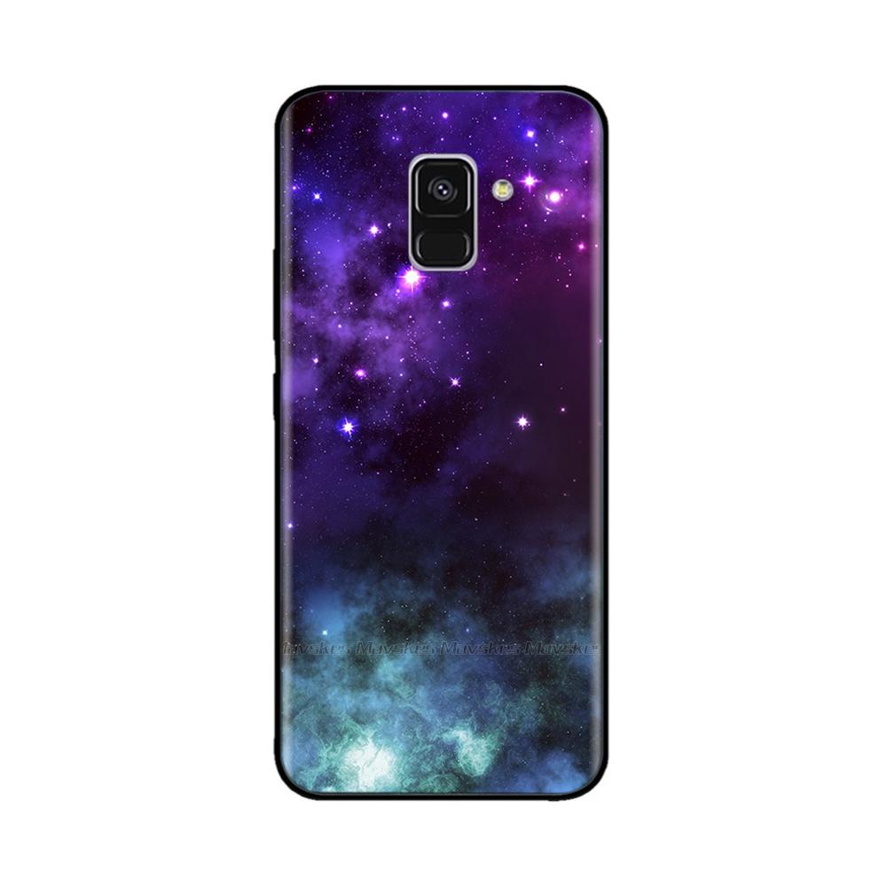Чехол для Samsung Galaxy A8 2018 Мягкий ТПУ Задняя крышка телефона Для Samsung A8 Plus 2018 A730 Чехол GalaxyA8 A 8 Силиконовый бампер Coque