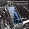 Waterproof Motorcycle Bike Mobile Phone Holder Magnetic Universal Bicycle GPS 360° Swivel Adjustable Motorcycle Cellphone Holde
