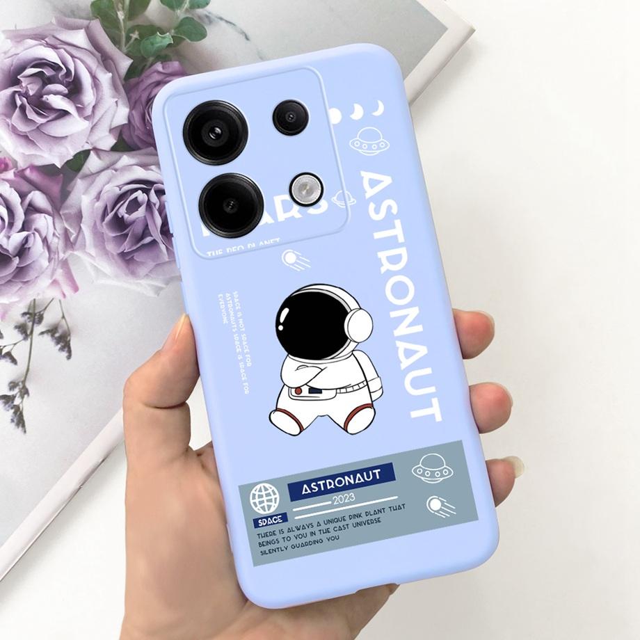 Чехол для телефона Xiaomi Redmi Note 13 Pro 5G с принтом "Корова" и клетчатым узором, из мягкого жидкого силикона, Funda для Redmi Note 13 4G Pro+ Plus