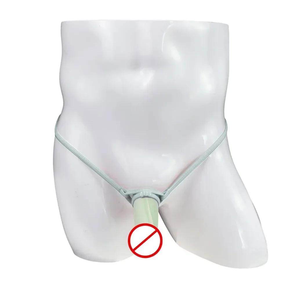 Трусы Мужские Брифы Все Сезоны Мужской Рукав для Пениса Мешочек Т-спинка Стринги Нижнее Белье Бикини Дышащие Стринги Полые