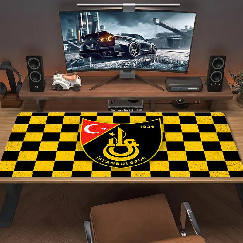 Istanbulspor AS Цветная Коврик для Мыши Большой Игровой Стол Подушка Нескользящий Ноутбук Планшет Большой Коврик для Мыши XXL Коврик Мини ПК Игровой Коврик С Замком по Краю