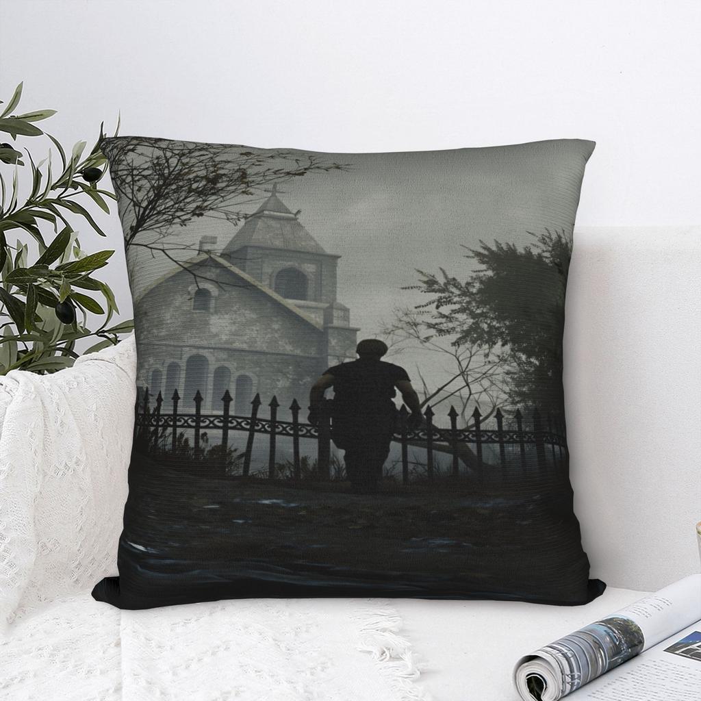 Residents Evils Pillow Cover Retro Trendy Pillow Case For Living Room Sofa Square Pillowcases Gift