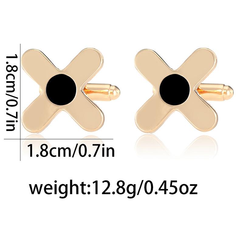 Премиальные мужские запонки золотого цвета в модном стиле, шикарный дизайн, запонки из сплава, пуговицы для свадьбы, банкета, церемонии, рубашки, циркон