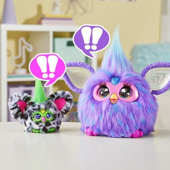 Furby Furblets Moo-Boo, Mini peluche électronique pour filles et garçons, plus de 45 sons, à partir de 6 ans, série 4, Hasbro