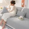 Cotton Sofa Cushion Universal In All Seasons  New Non-Slip Fabric Simple Modern High-End Living Room Backrest Towel Cover Cloth