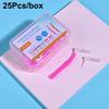 Replaceable Interdental Brush With Dust Cover Soft Mini Brush L-type Tooth Floss Cleaning Between Teeth Oral Care Toothpicks